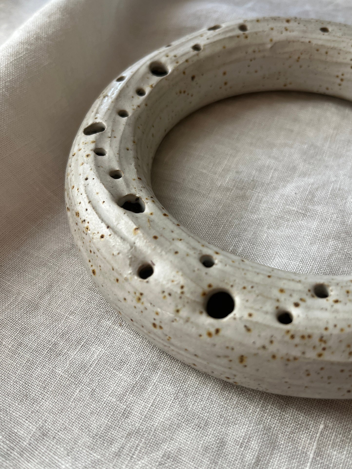 Ripple Floral Wreath Ring