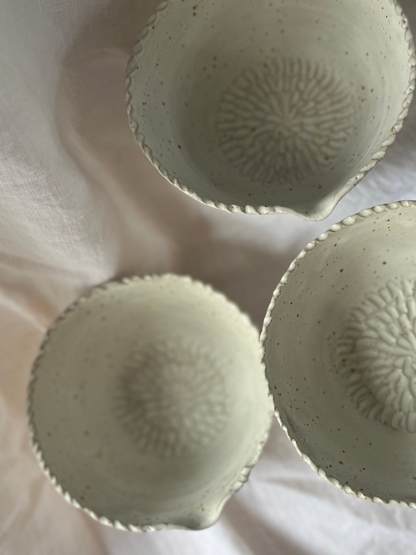 Rustic Stoneware Garlic Grater Pouring Bowl