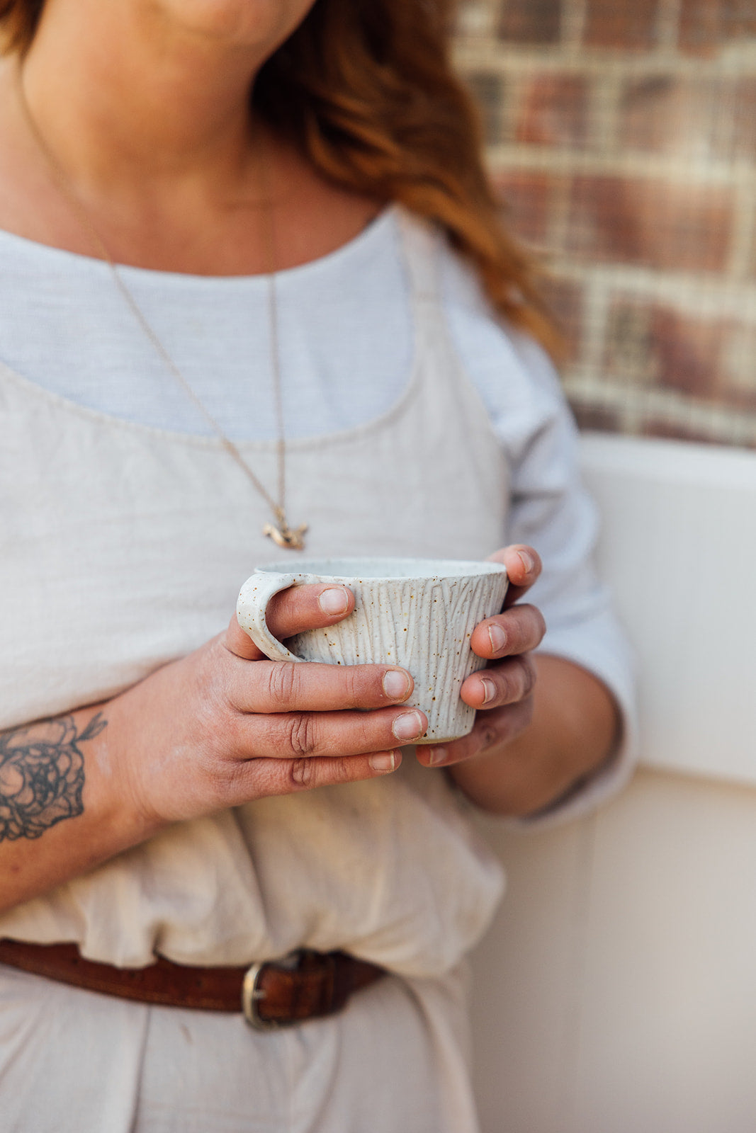 Carved Mug