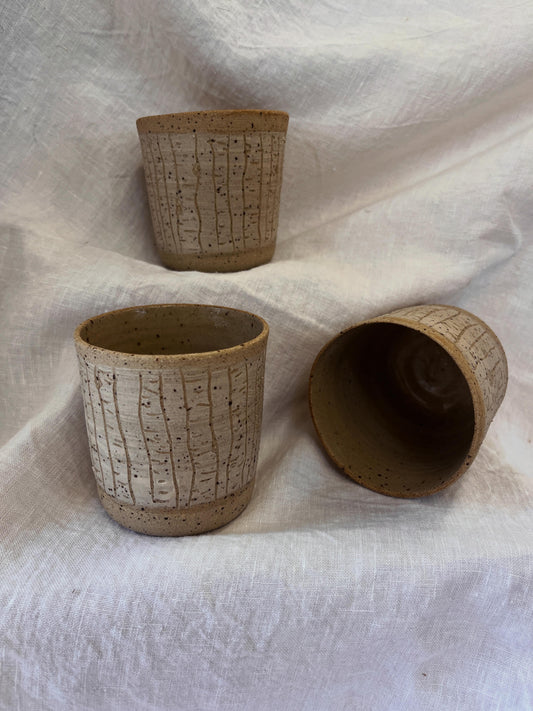 Birch Stoneware Thumbler