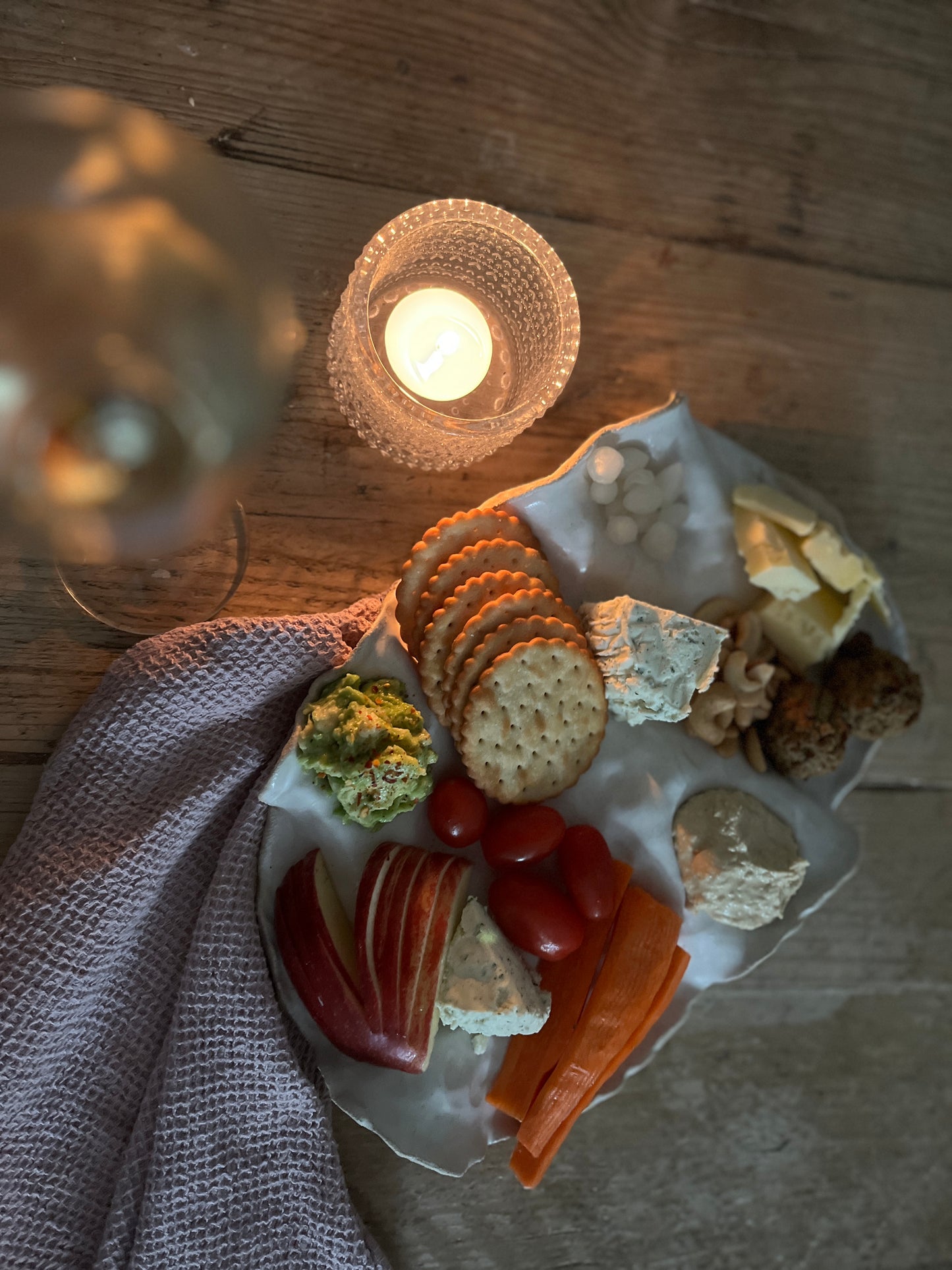 Dimpled Charcuterie Board