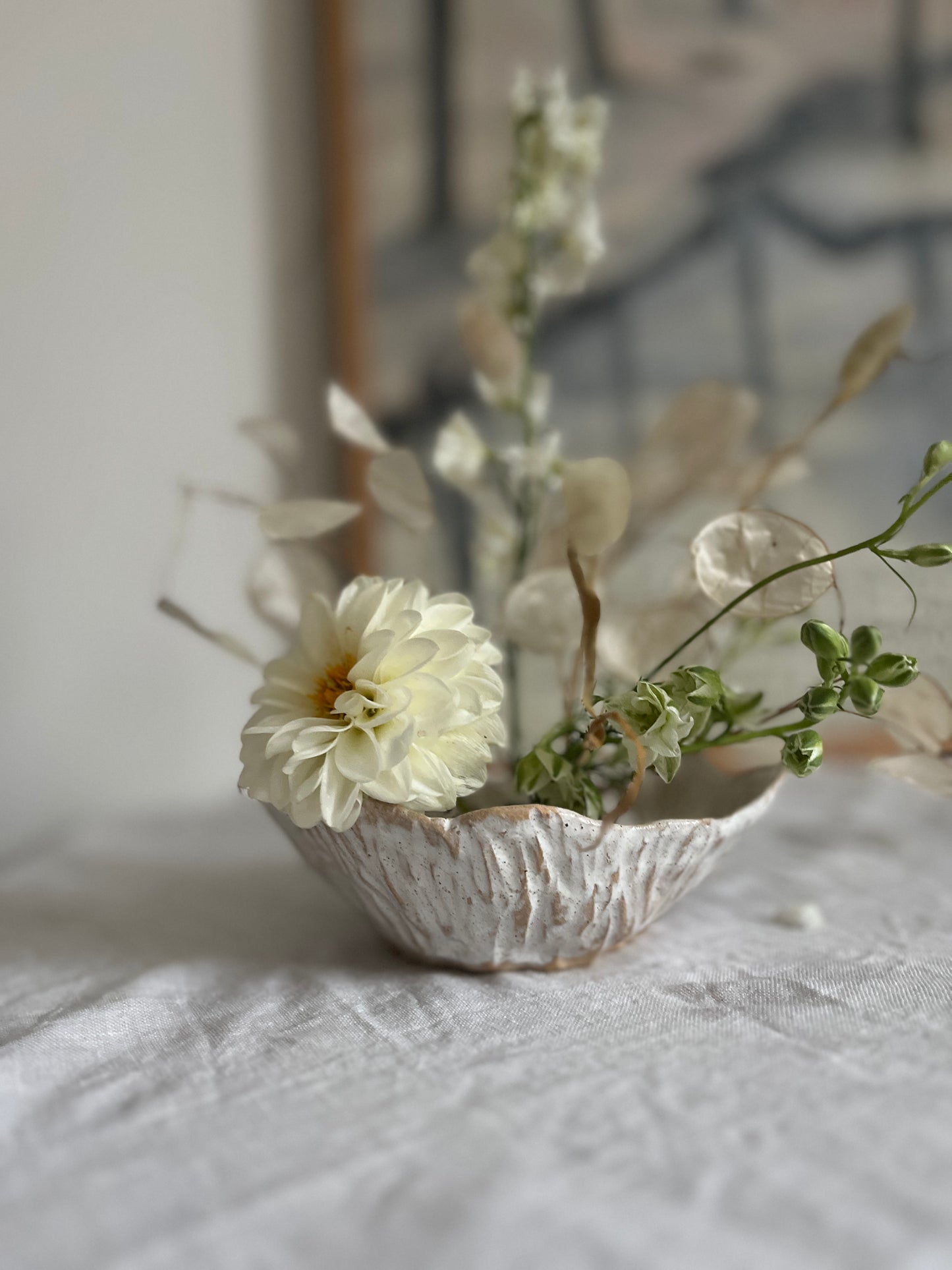 Cosmos Ikebana Bowl
